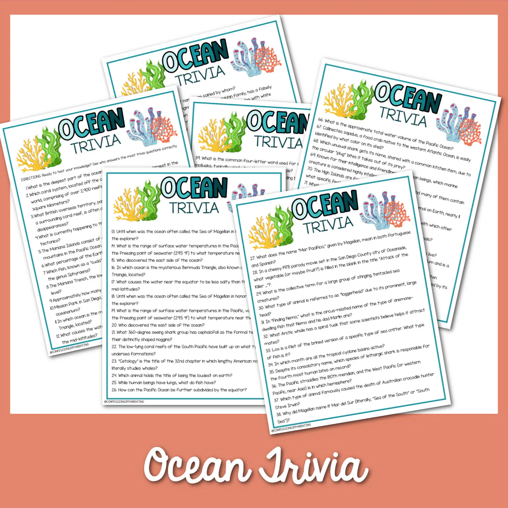 171 Most Surprising Ocean Trivia Questions You Need To Know Meredith Plays