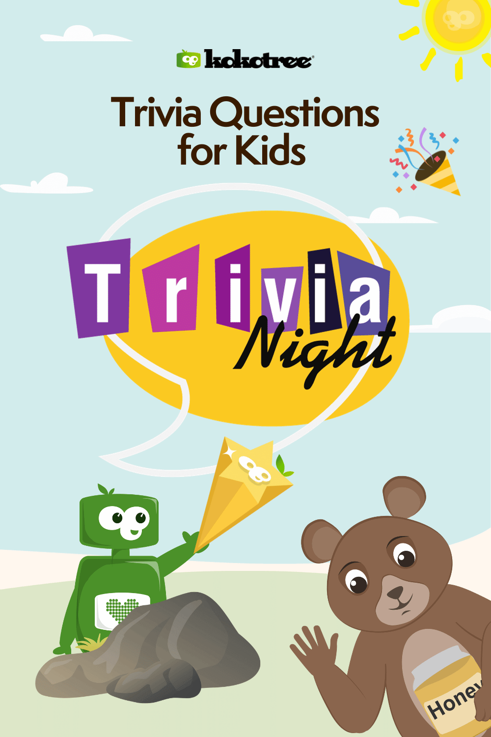 100 Trivia Questions for Kids Printable