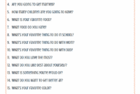 20 Questions To Ask Your Kids Printable Feels Like Home