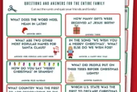 200 Fun Christmas Trivia Questions And Answers Family Quiz