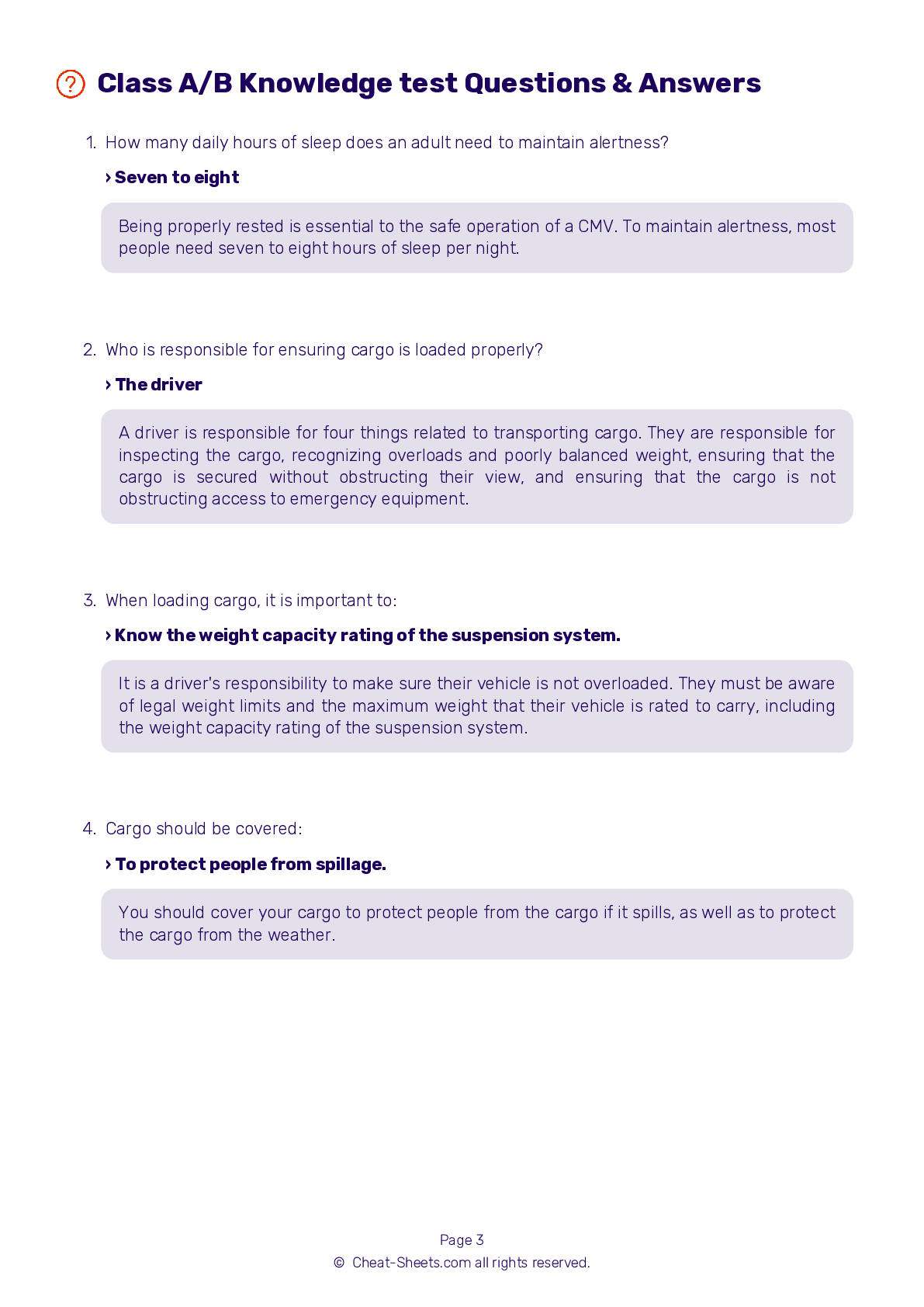 2025 Alabama DMV CDL Permit Test Cheat Sheet 99 Pass Rate 