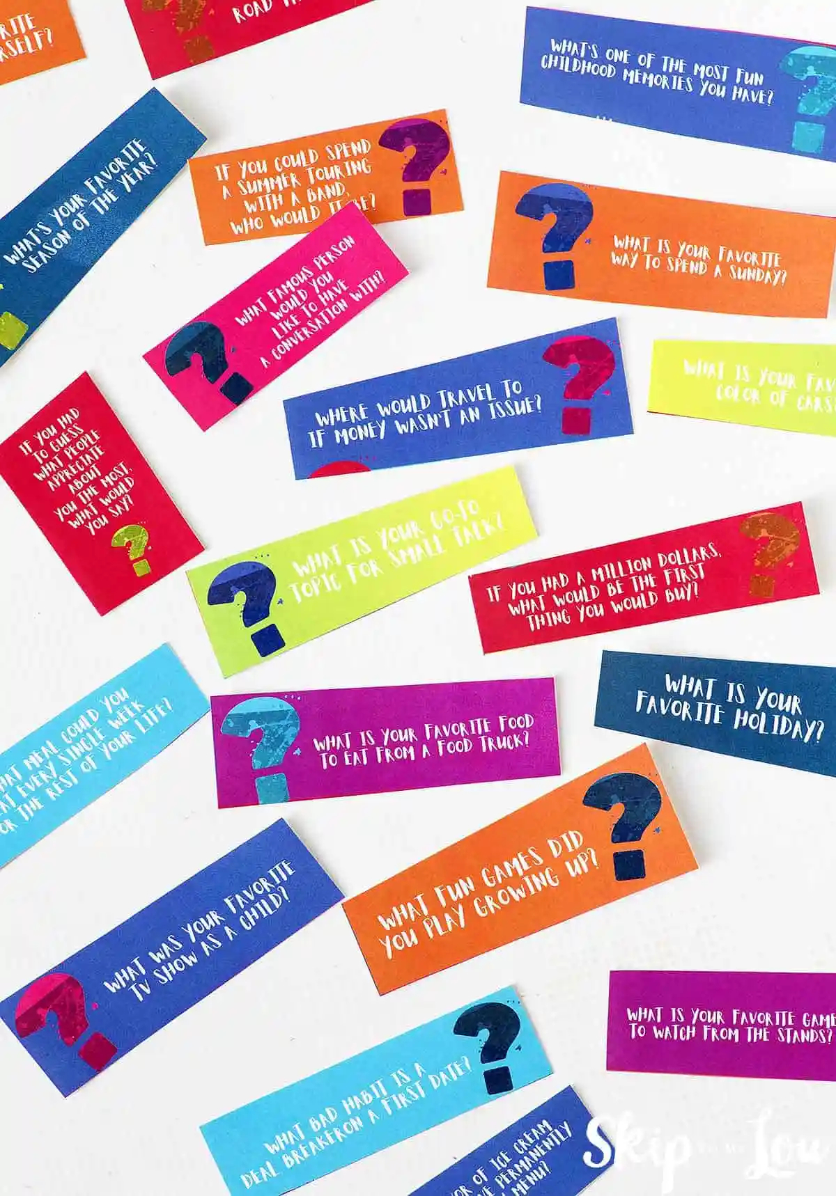 21 Questions Game Free Printable Cards Skip To My Lou