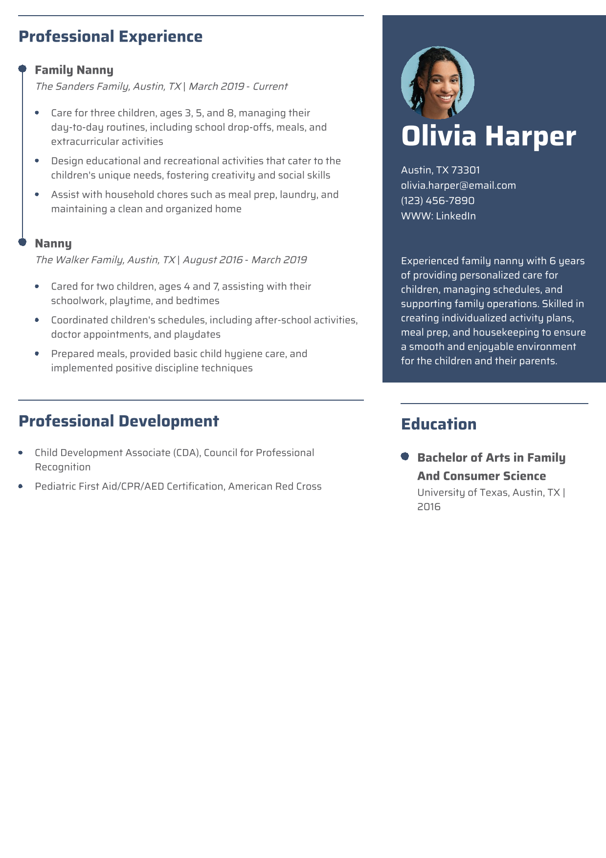 25 Best Babysitter Resume Examples And Templates For 2025 ResumeBuilder