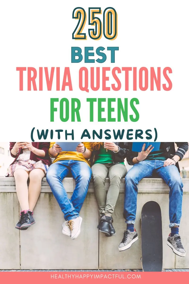 250 Ultimate Teen Trivia Challenge Questions In 2025