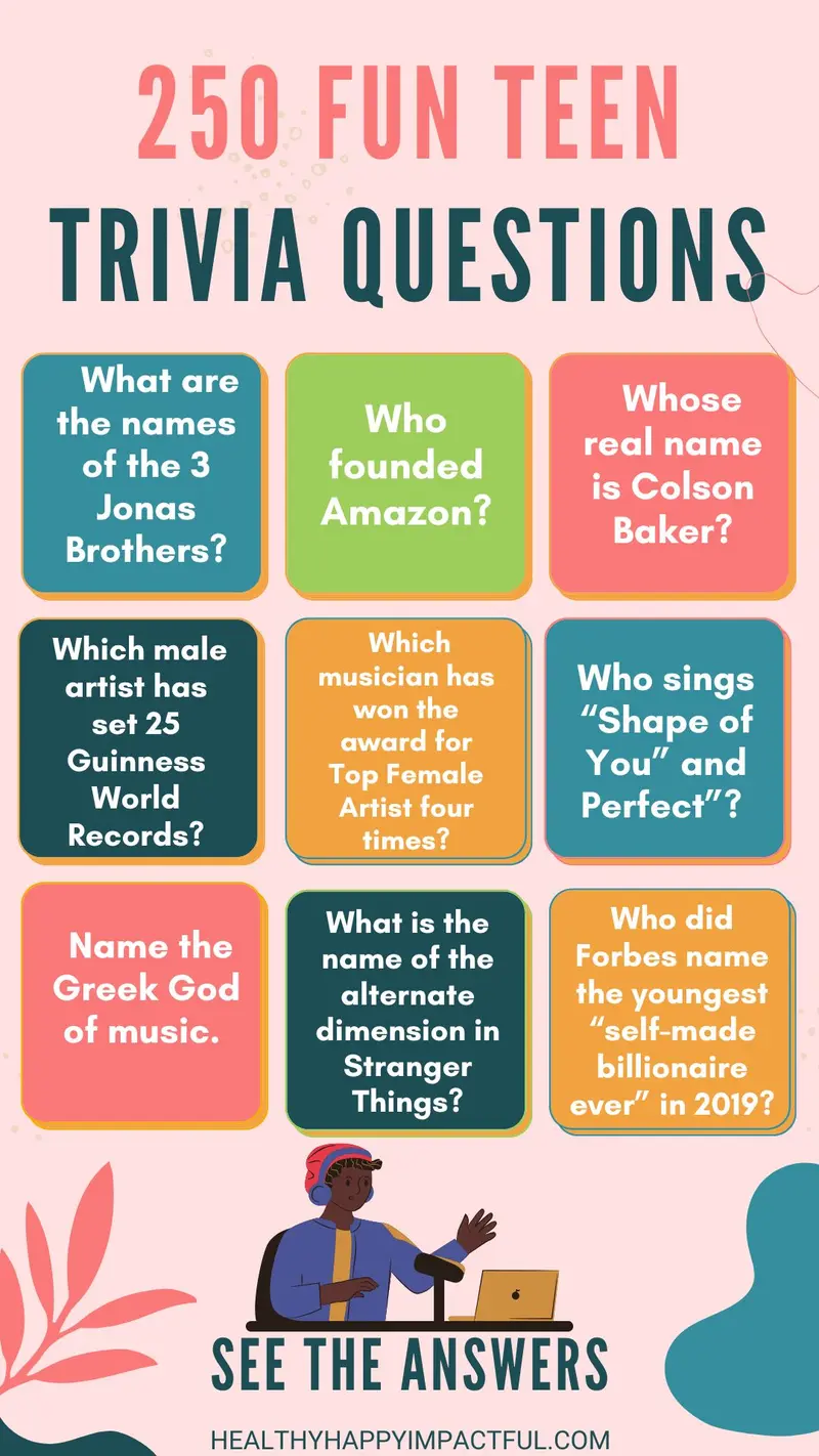 250 Ultimate Teen Trivia Challenge Questions In 2025