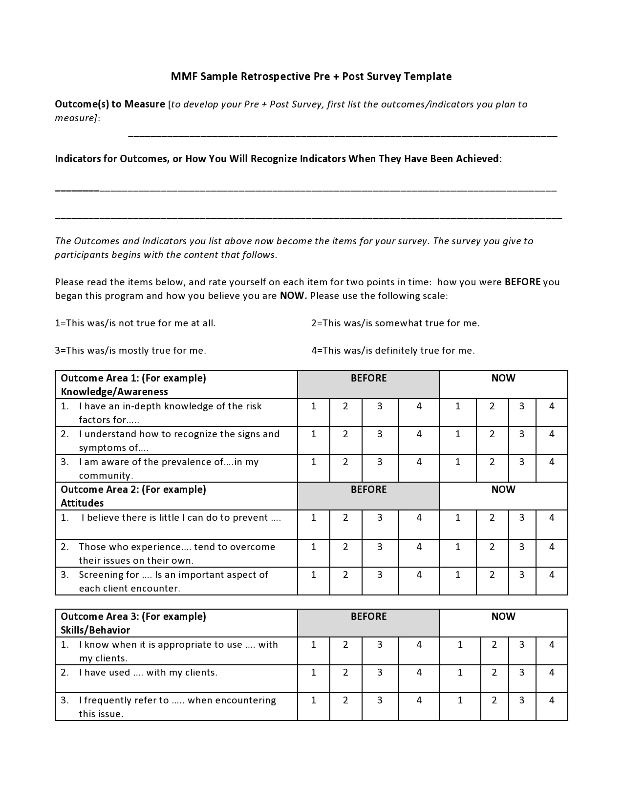 30 Free Survey Templates Examples Word Excel Worksheets Library
