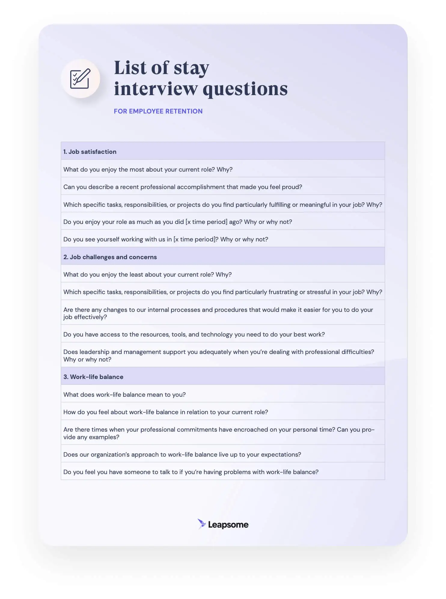 31 Stay Interview Questions To Ask For A Better Workplace