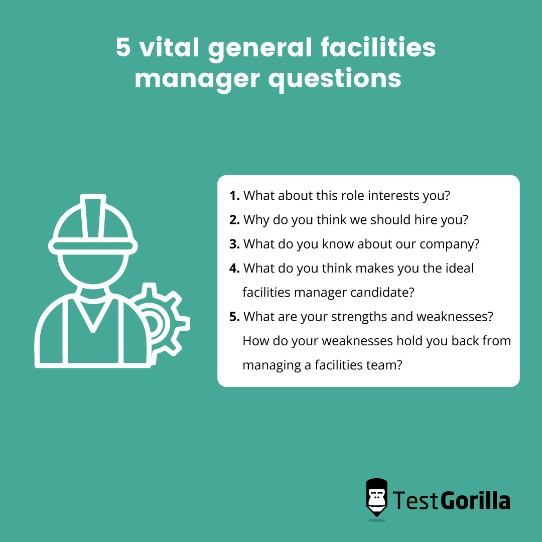 40 Facilities Manager Interview Questions To Ask Your Candidates