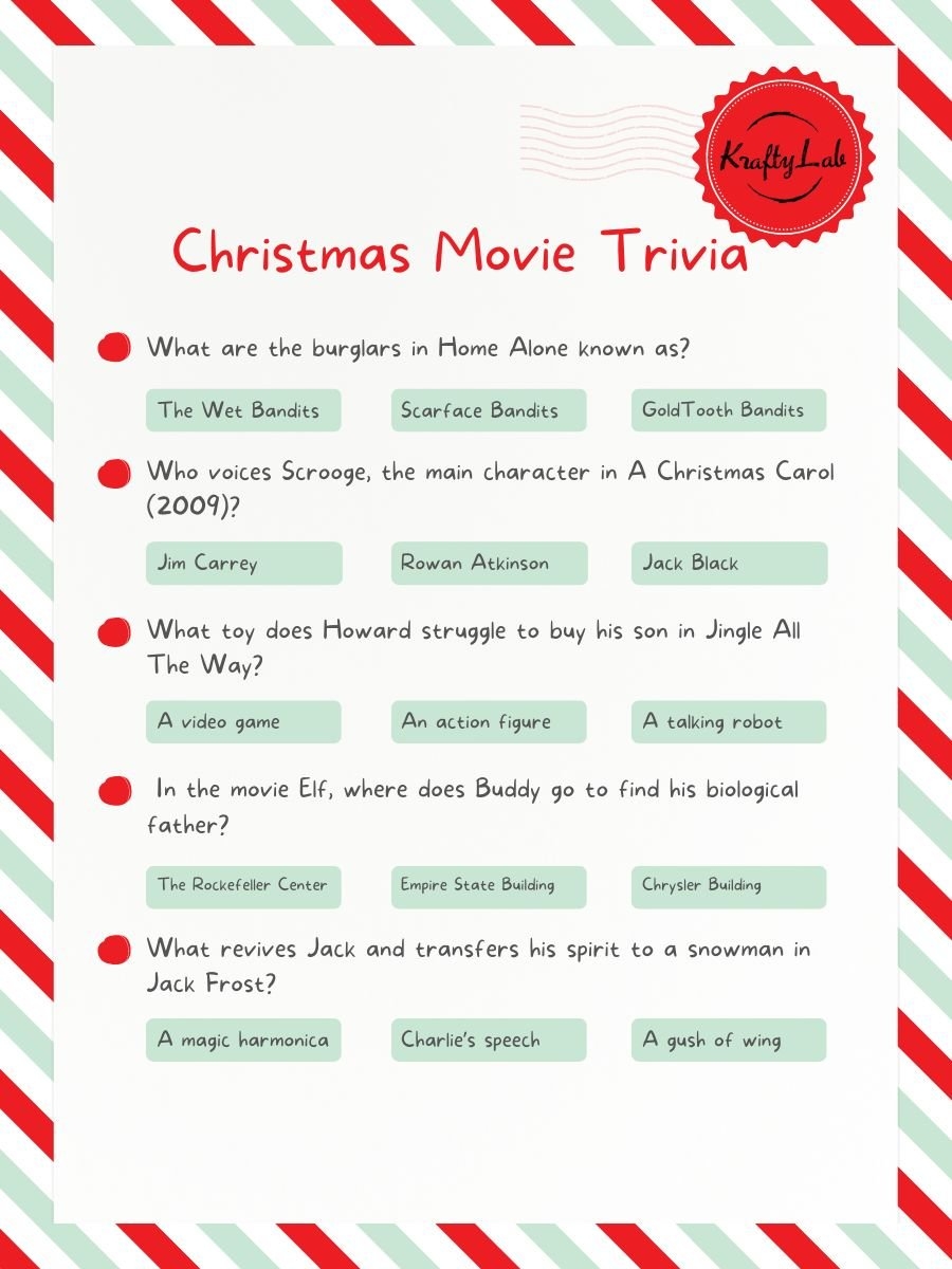 Free Printable TV Trivia Questions