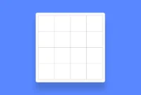 4x4 Grid Template For Organizing Thoughts Visually Mural