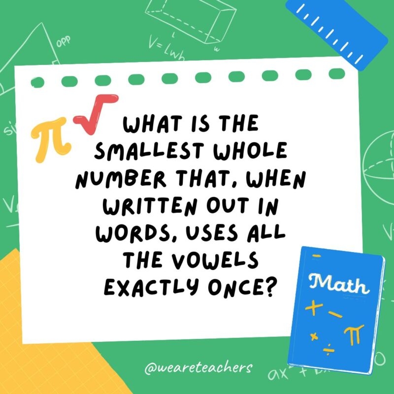 50 Clever Math Brain Teasers Plus Answers 