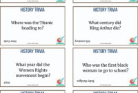 50 History Trivia Questions Printable History Trivia History Trivia Game Trivia Game For History Lovers Learning Game For Classrooms Etsy