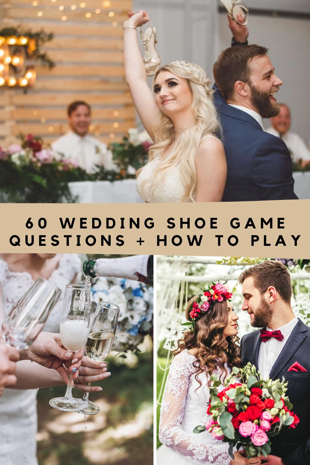 50 Wedding Shoe Game Questions To Ask How To Play Fun Party Pop