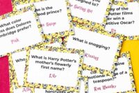 51 Harry Potter Trivia Questions Free Printable Quiz Play Party Plan