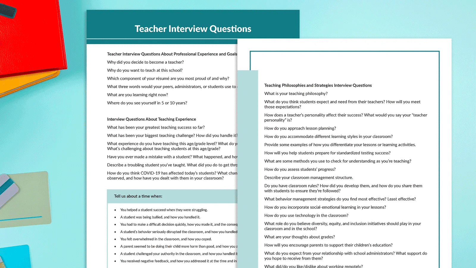 55 Real Teacher Interview Questions And Sample Answers