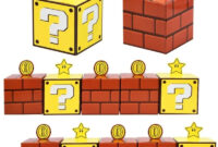 5pcs set Super Mario Anime Peripherals Candy Box Cartoon Stars Question Mark Blocks Props Image Children Party Gift Boxes Toys AliExpress