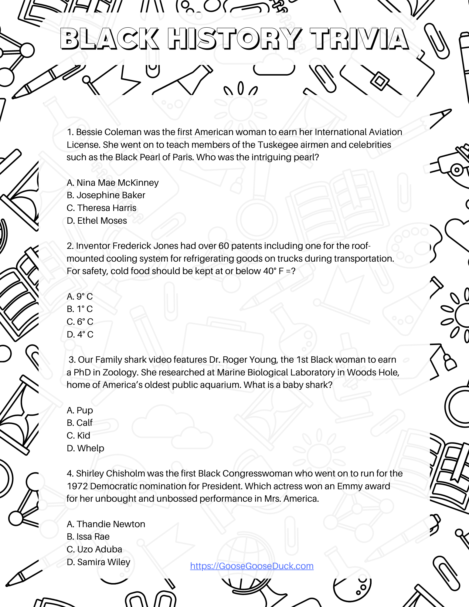 60 Thanksgiving Trivia Questions And Answers Printable Mrs Merry Worksheets Library