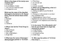 70 Free Printable Trivia Quizzes With Answers Worksheets Library