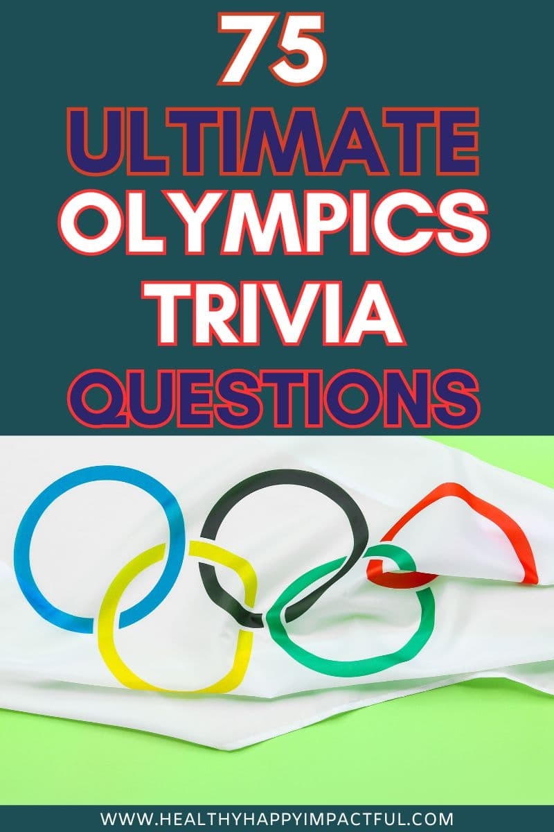 Printable Olympic Trivia and Answers