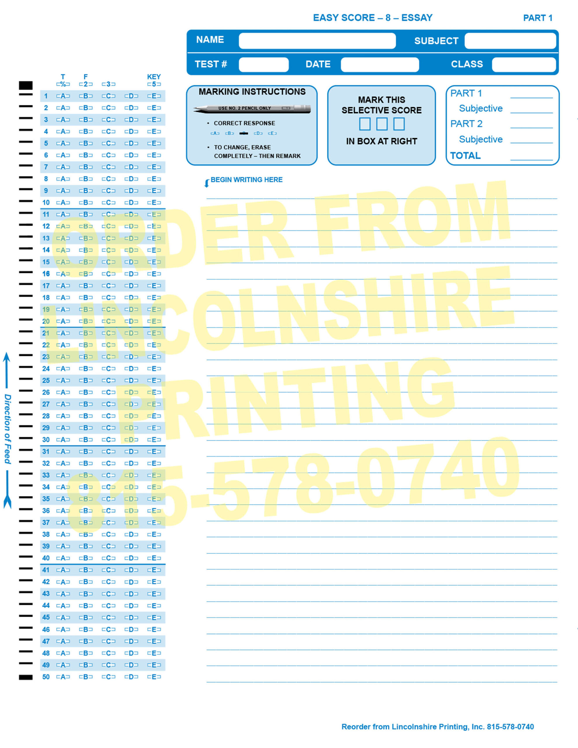 882e Scantron Printable Scantron Sheet Free Printable Calendar 882 e Scantron Sheet