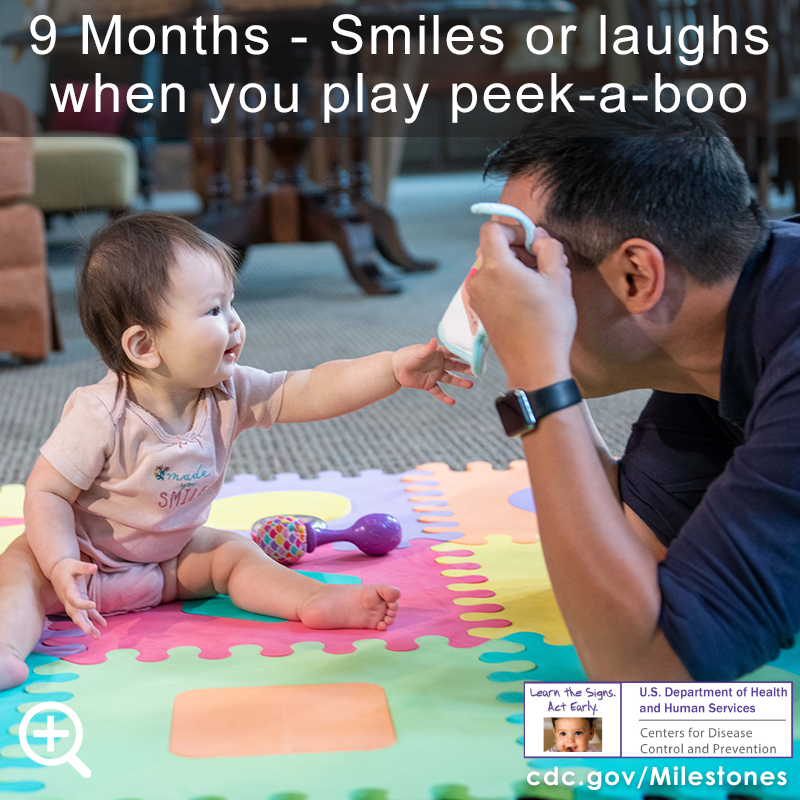 9 Month Online Milestone Checklist NCBDDD CDC
