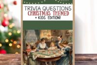 96 Christmas Trivia Questions And Answers Free To Print Once Upon A Printable