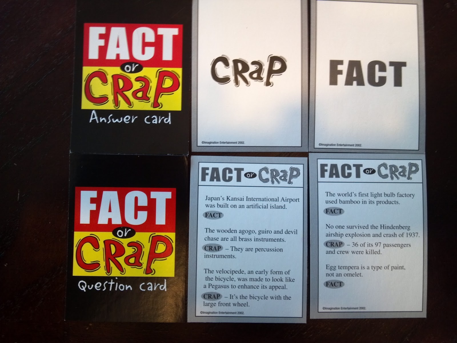 A Board Game A Day Fact Or Crap