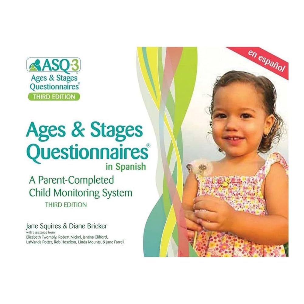 Ages Stages Questionnaires In Spanish ASQ 3 Spanish A Parent Completed Child Monitoring System 9781598570038 Medicine Health Science Books Amazon