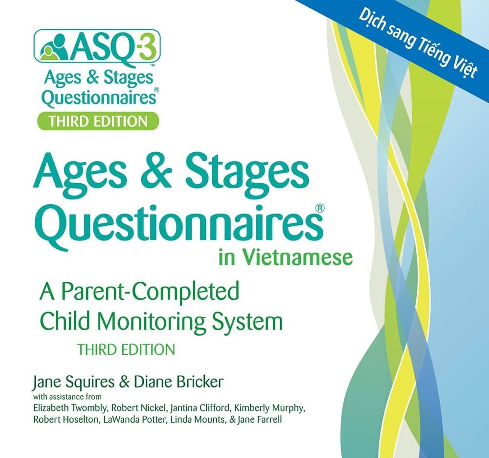 Ages Stages Questionnaires In Vietnamese ASQ 3 Vietnamese A Parent Completed Child Monitoring System 9781681252650 Medicine Health Science Books Amazon