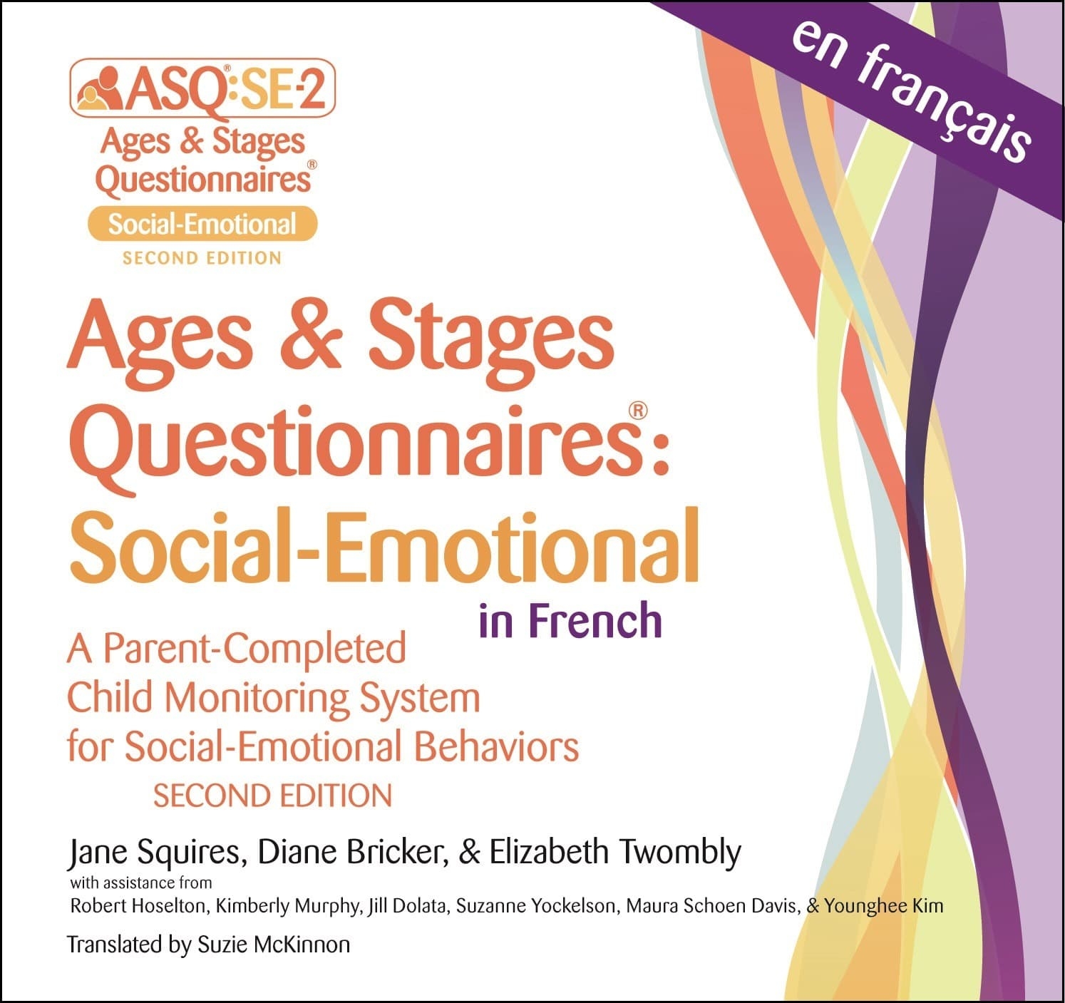 Ages Stages Questionnaires Social Emotional In French Second Edition ASQ SE 2 French 