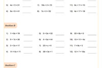 Algebra 1 Worksheets With Answers PDF Printable Algebra 1 Math Worksheets