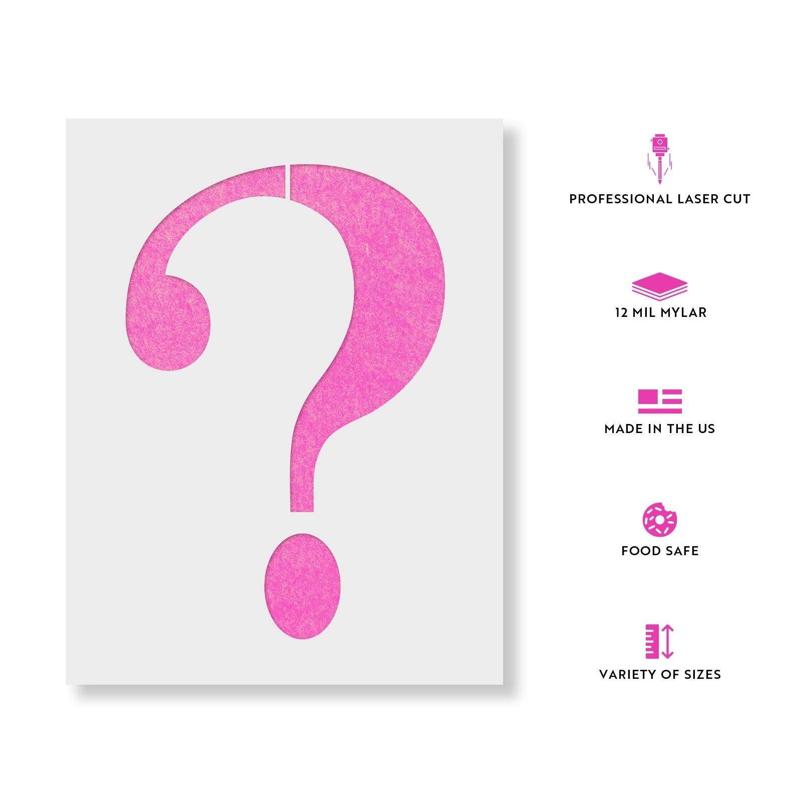 Amazon Question Mark Stencil Question Stencils Question Stencil Question Mark Question Marks Mark Stencil