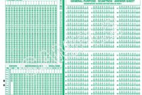 Answer Sheets For Grading