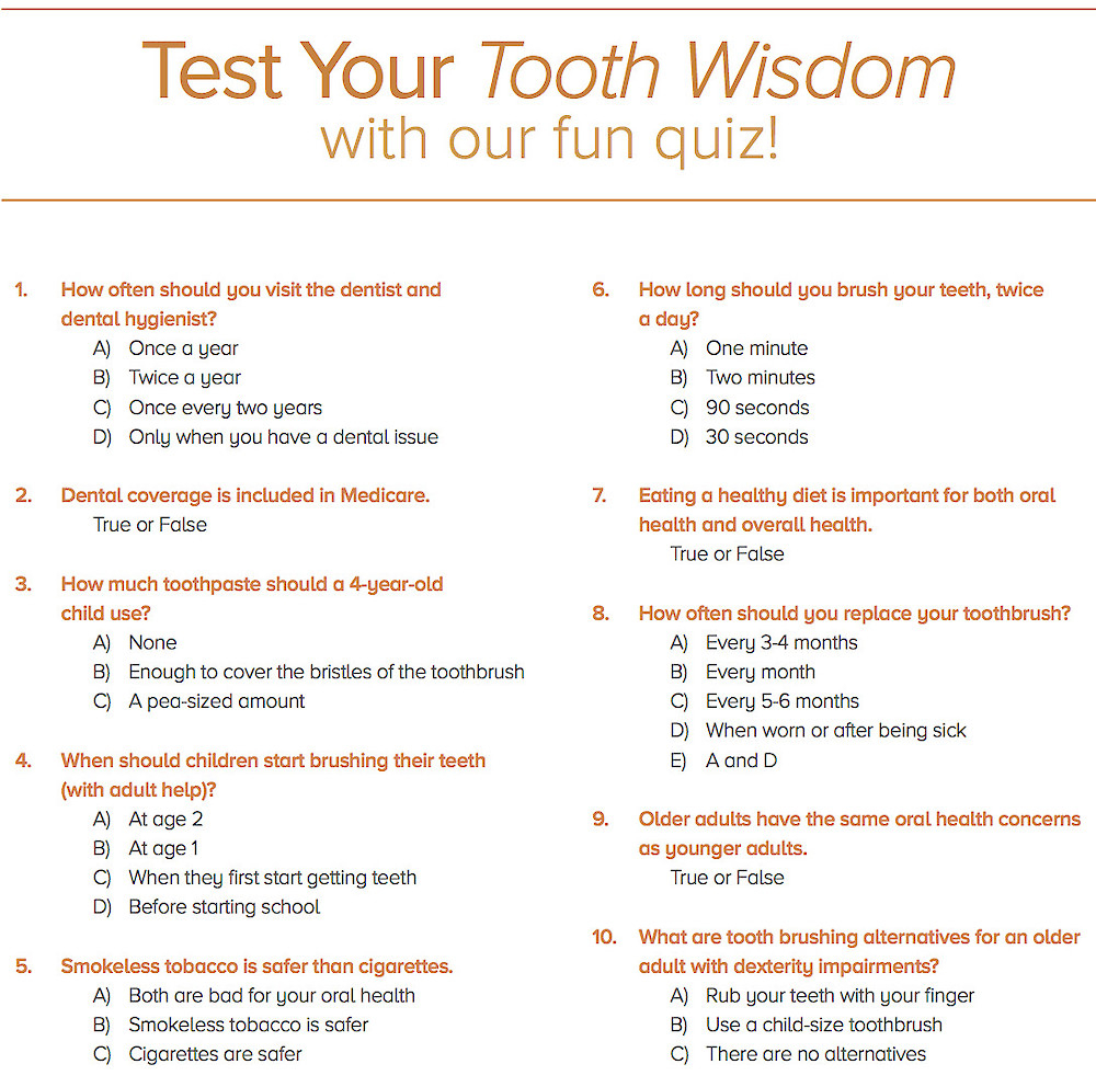 Ask The Dentist How Much Do You Know About Your Dental Health Recent News DrydenWire