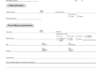Asq 54 Month Questionnaire Fill Out Printable PDF Forms Online