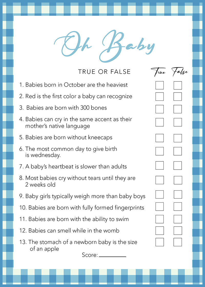 Printable Question Games