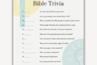 Bible Quiz Bible Trivia Questions With Answers Printable PDF Digital Download Biblical Quiz Sunday School Games Bible Study Games Religious Etsy