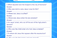 Bible Trivia Questions And Answers 10 Free PDF Printables Printablee