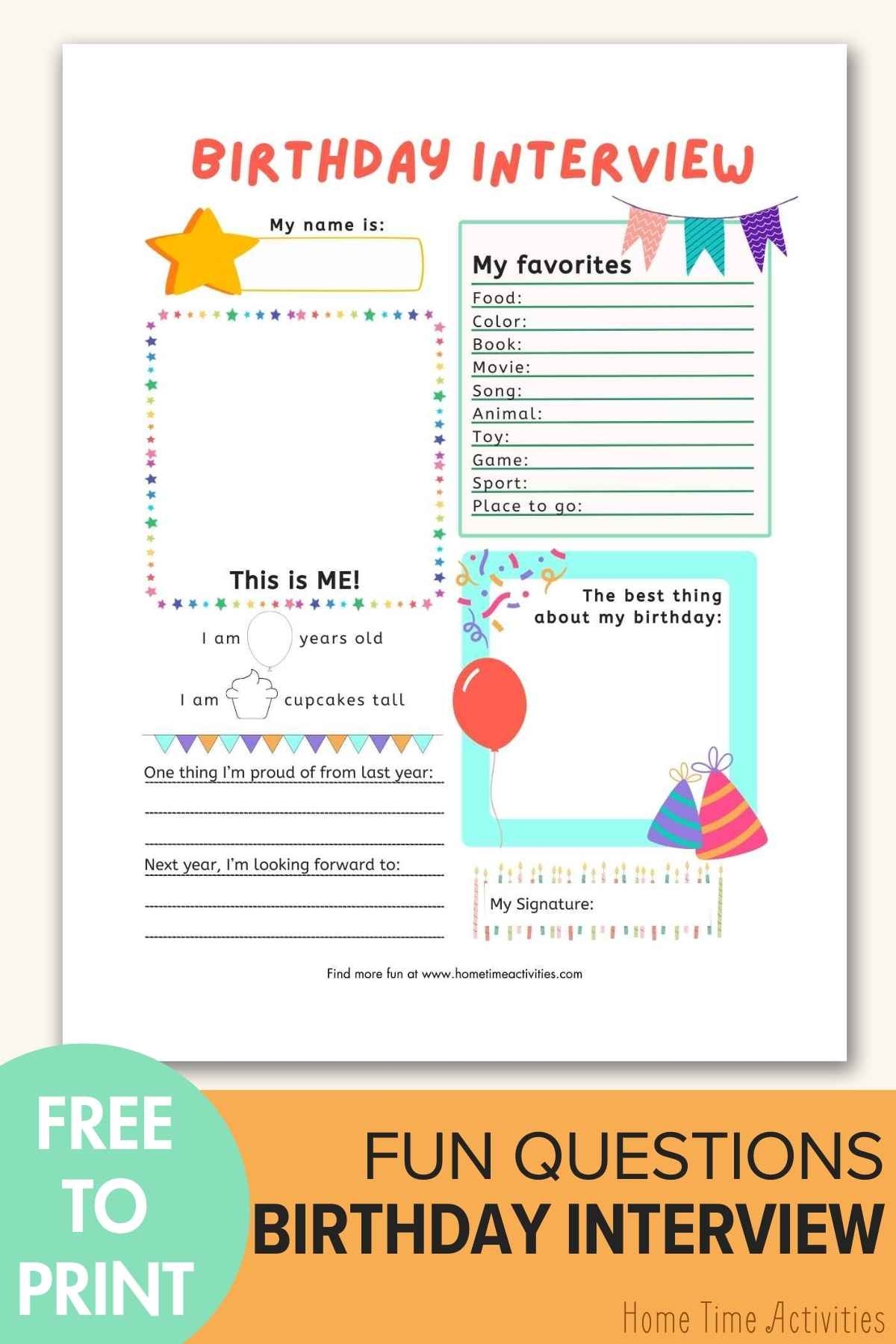 Interview Questions to Ask Printable