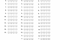 Bubble Answer Sheet English Science Non Verbal Reasoning Studocu