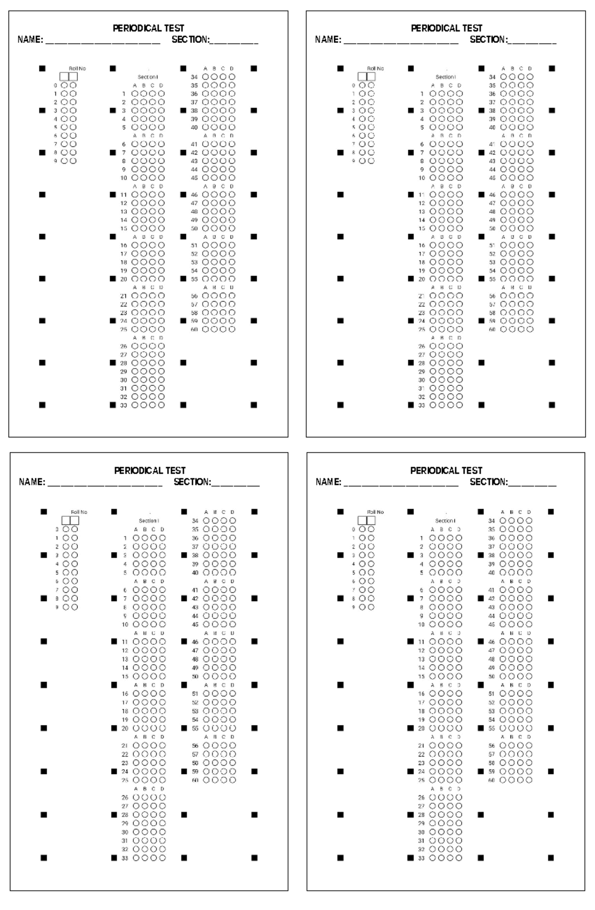 Bubble Sheet 60 Item Periodical Test In Nail Care PERIODICAL TEST NAME Studocu