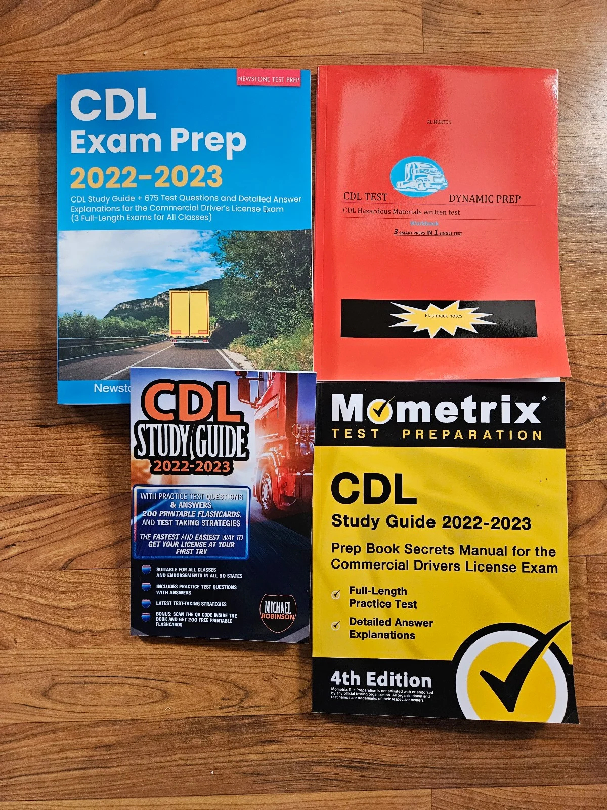CDL Book Prep Lot Of 4 2022 2023