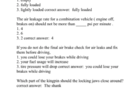 CDL Combination Vehicle Practice Test Questions And Answers Cdl Stuvia US CDL Combination Vehicle Practice Test Questions And Answers Cdl Stuvia US