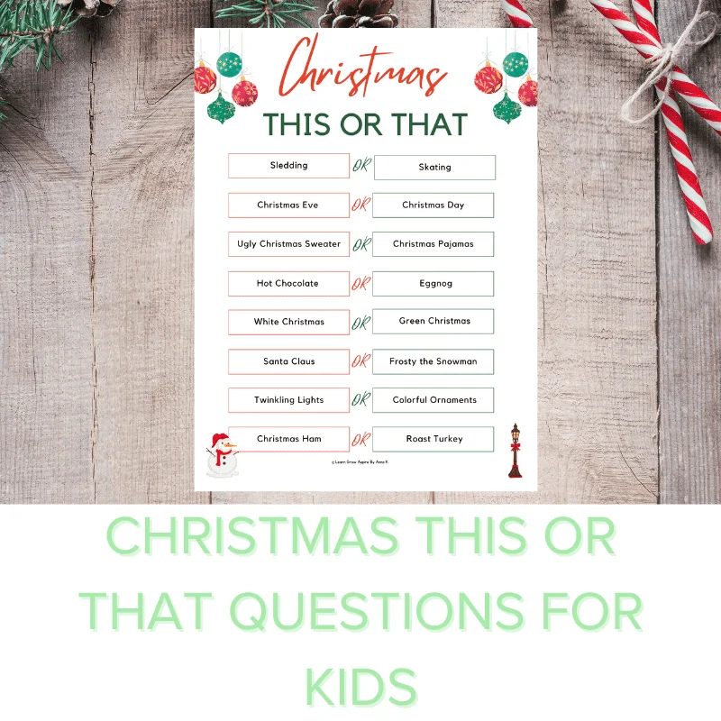 Question Game for Teens PDF Printable