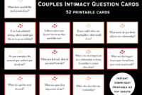 Couple Intimacy Question Cards Printable Couples Card Game Download PDF Date Night Cards Conversation Starters Relationship Questions Etsy