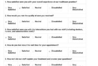 Customer Satisfaction Survey Template U0026 Example Free PDF Download