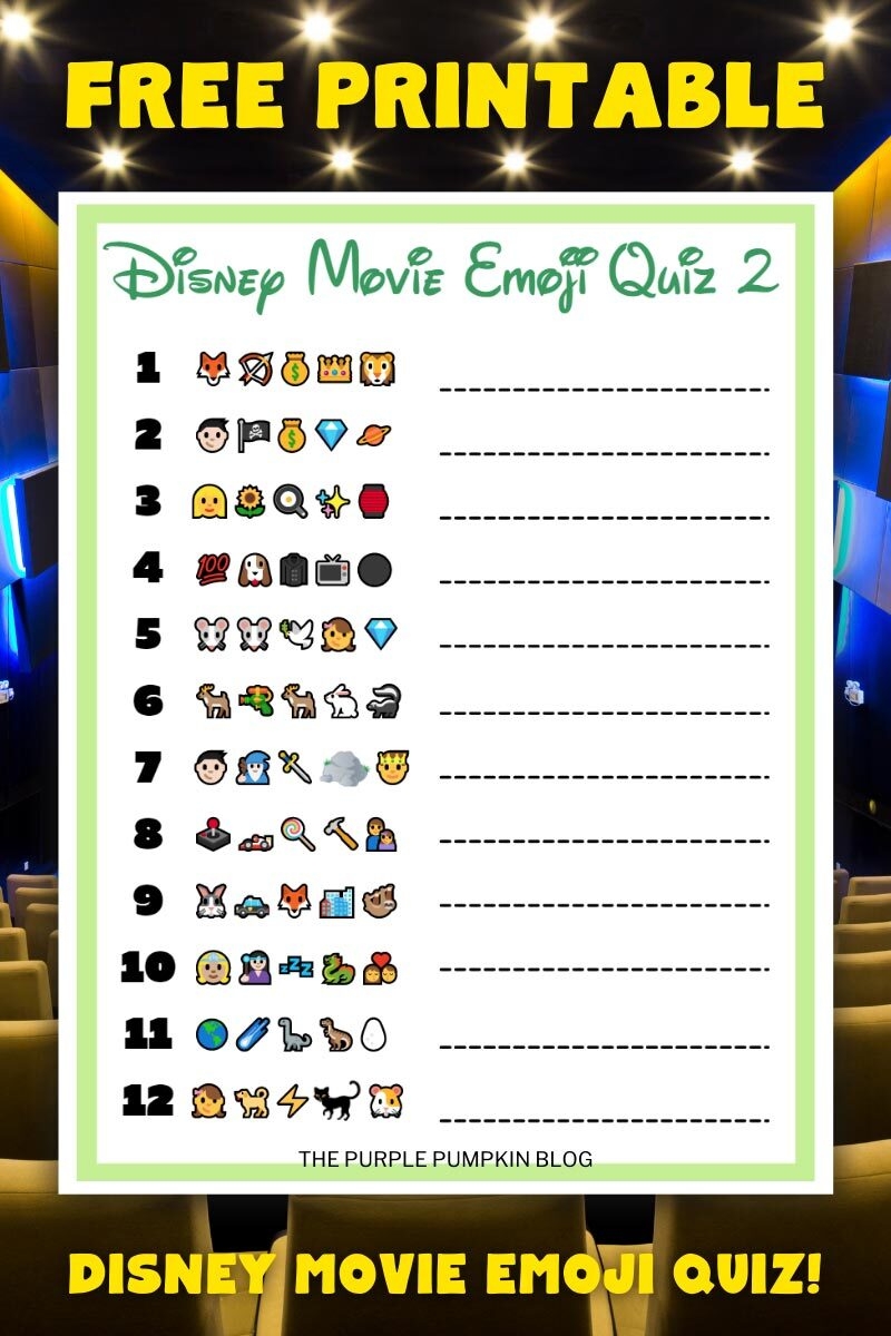Disney Princess Trivia Quiz Questions FREE PRINTABLE Worksheets Library