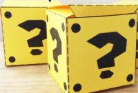 DIY Party Mom Mario Question Box Free Printable