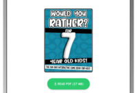 Ebook Would You Rather For 7 Year Old Kids The Fun And Interactive Game Book For Kids Would You By AnnettaDibbertmr Issuu