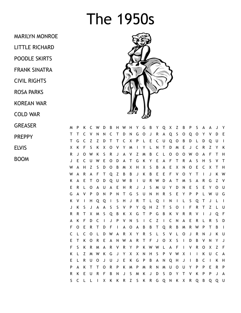 Elvis Trivia Crossword WordMint